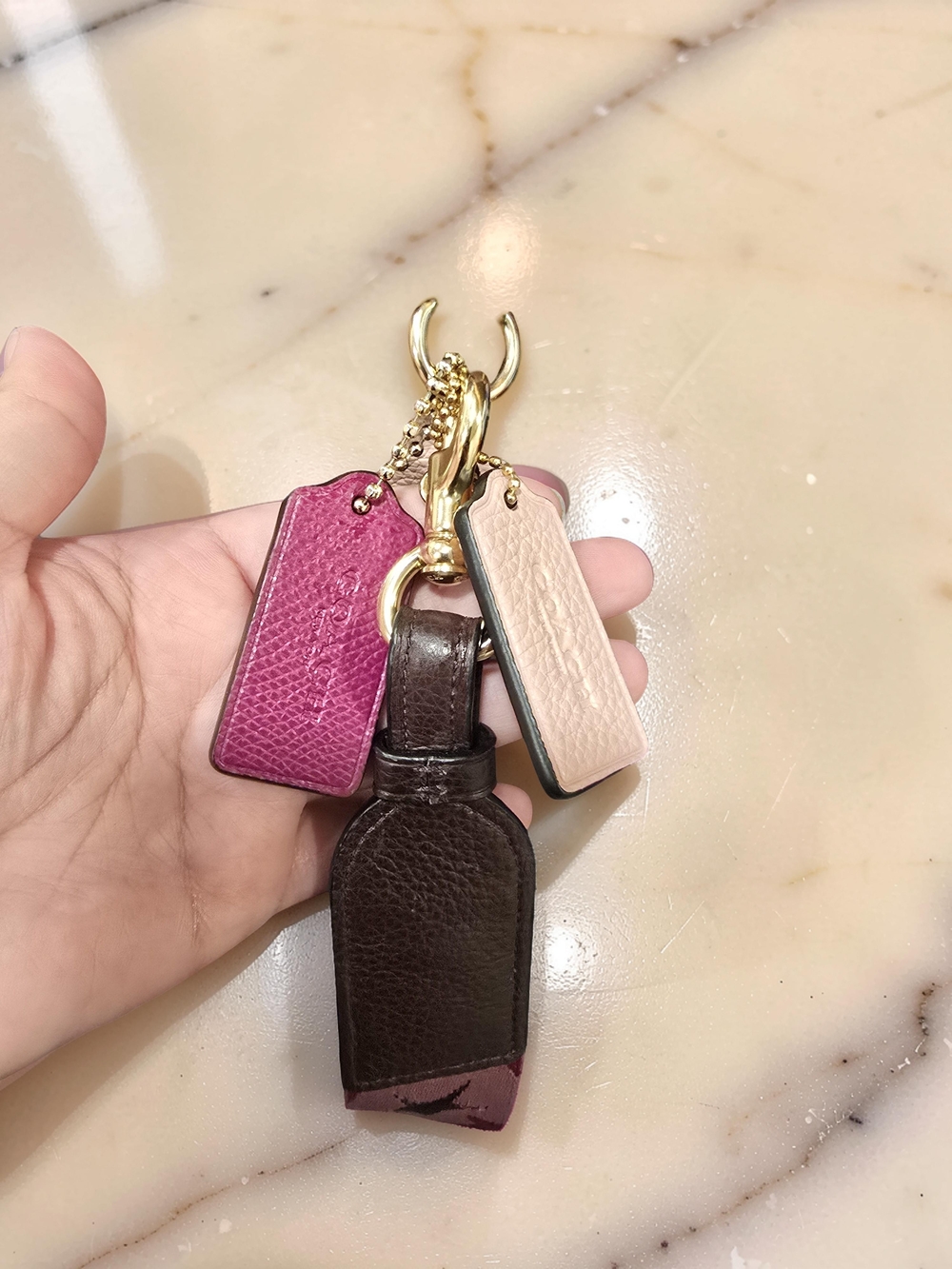 Coach Jes Crossbody in Colorblock Rose - 2 Hangtags - Picture 10 of 12